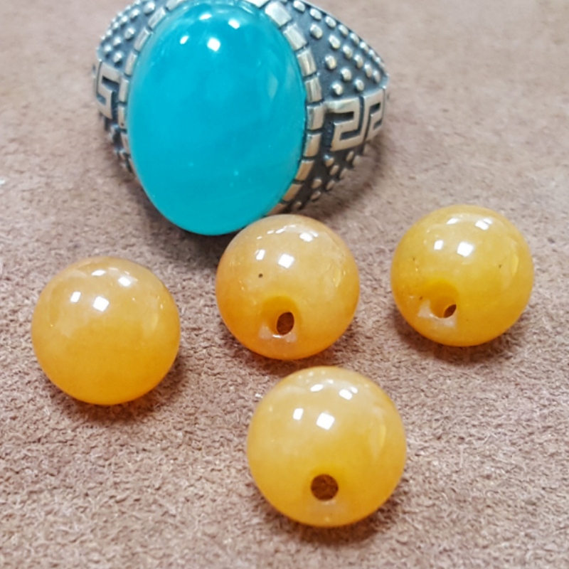Roșu Dongling jad gaură laterală Qipao buton cap pietre prețioase naturale semi bijuterii accesorii bijuterii personalizate fabrica de prelucrare